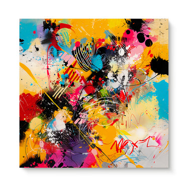 Digital Download Abstract Wall Art – “Color Riot”