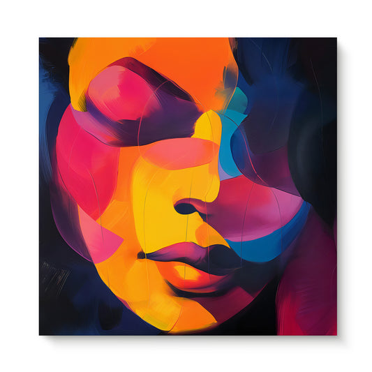 Abstract Portrait Art Digital Download - "Aurora Persona"