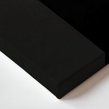 Abstract Wall Art Stretched Canvas Print - "Lunar Cadence"