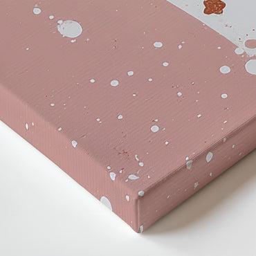 Abstract Wall Art Stretched Canvas Print - "Chaotic Harmony"