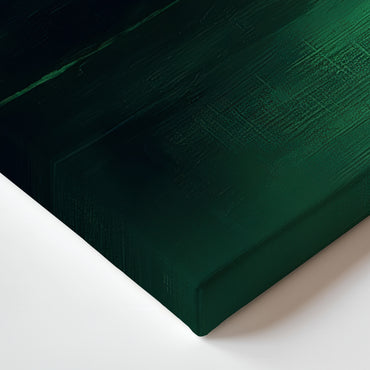 Abstract Minimalist Wall Art Stretched Canvas Print - "Abyssal Dawn"