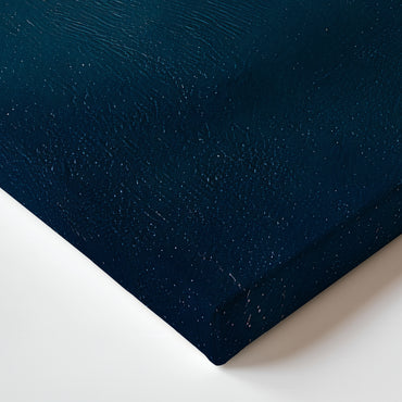 Abstract Minimalist Wall Art Stretched Canvas Print - "Luminous Void"