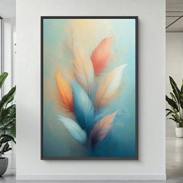 Framed Canvas Wall Art – "Whispers of Light"