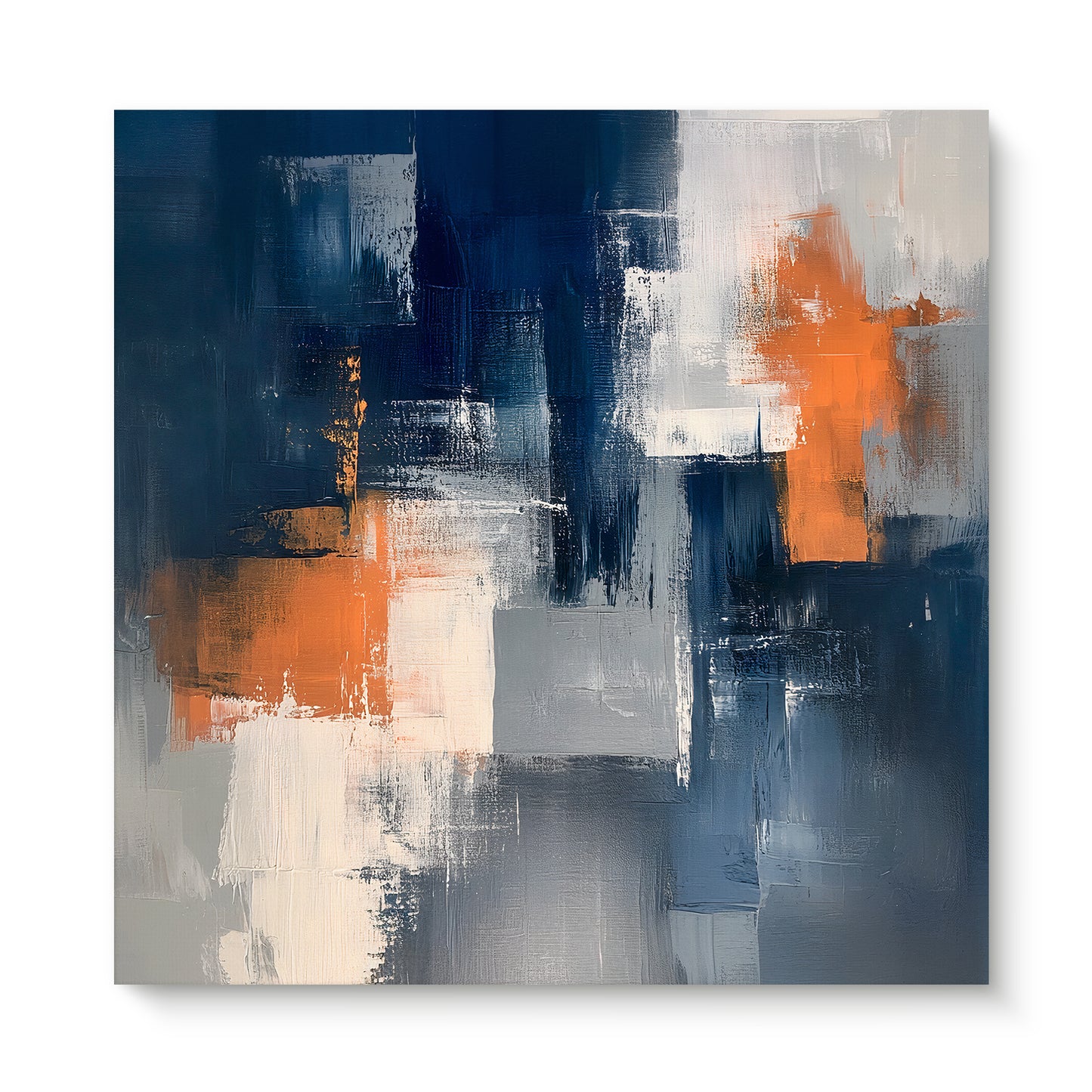 Digital Download Abstract Wall Art – “Concrete Ember”