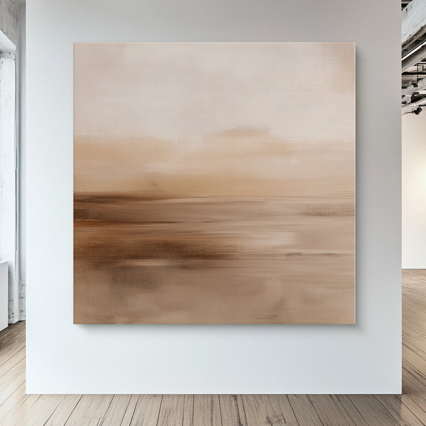 Abstract Rolled Canvas Wall Art – Desert Reverie