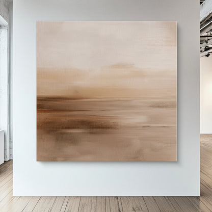 Abstract Rolled Canvas Wall Art – Desert Reverie