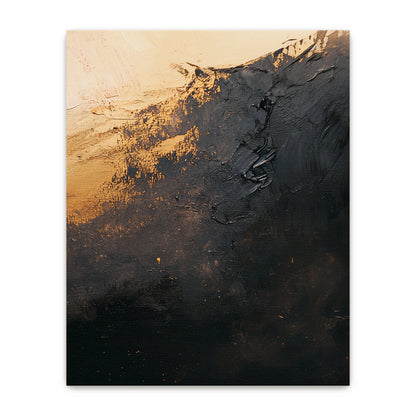 Abstract Stretched Canvas Wall Art Set of 2 – Molten Drift