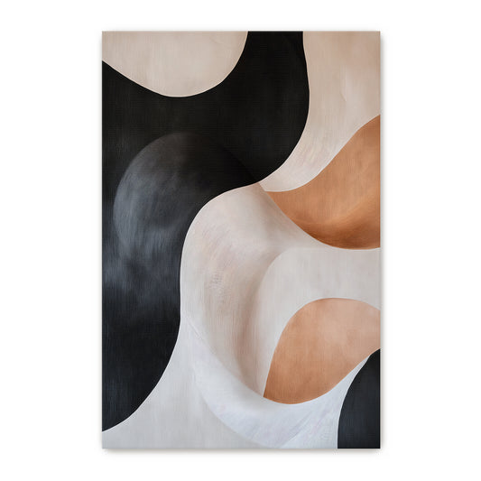 Abstract Wall Art Stretched Canvas Print - "Shifting Sands"
