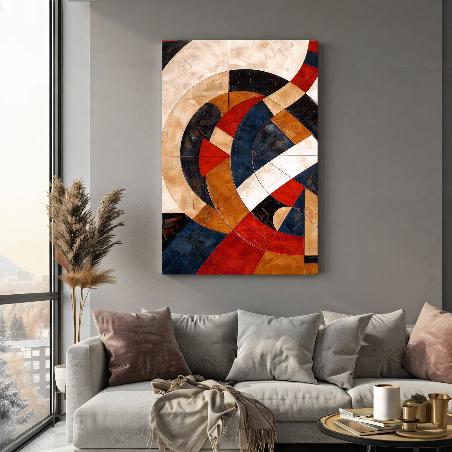 Abstract Wall Art Digital Download - "Tectonic Shift"