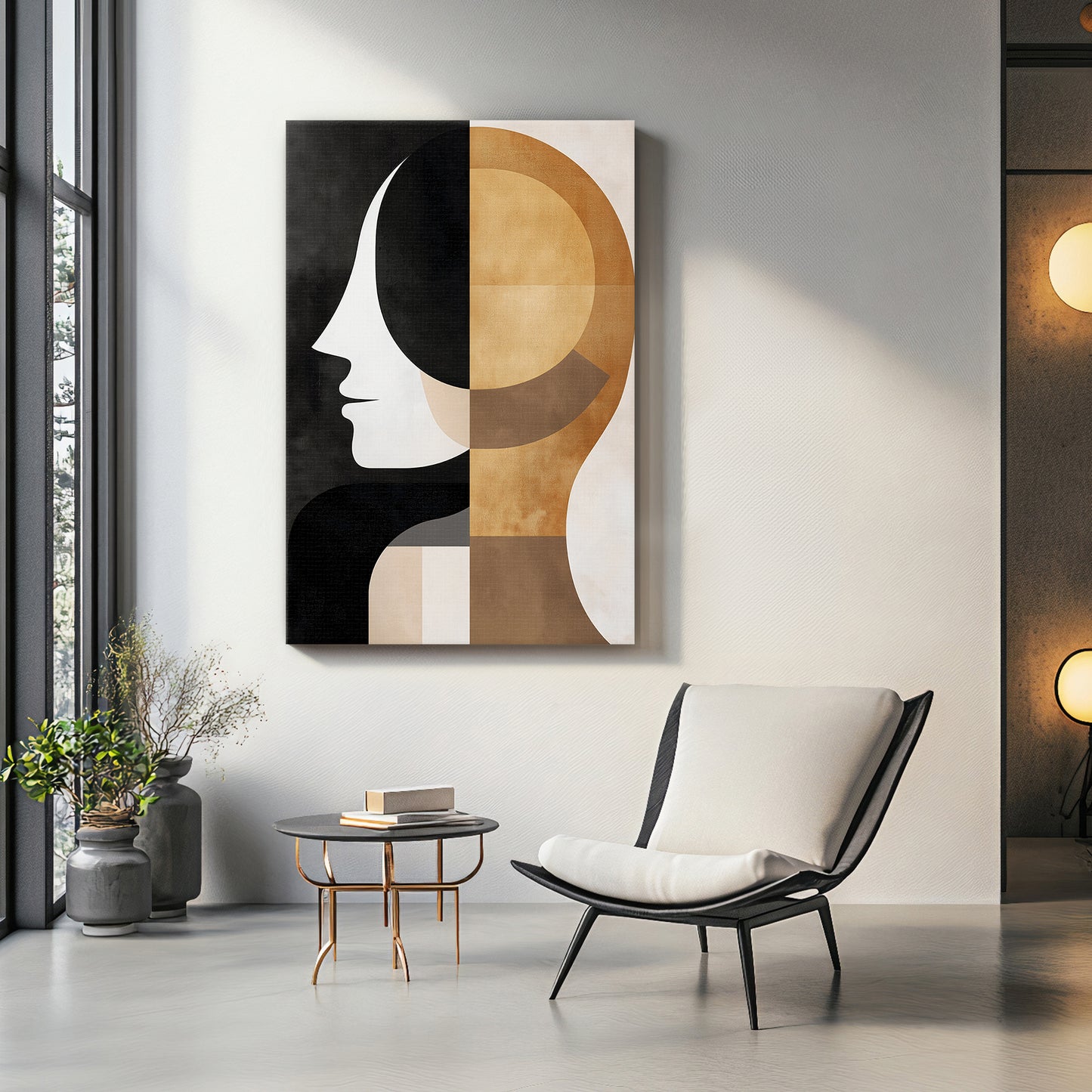 Modern Abstract Art Digital Download - "Symmetry of Self"