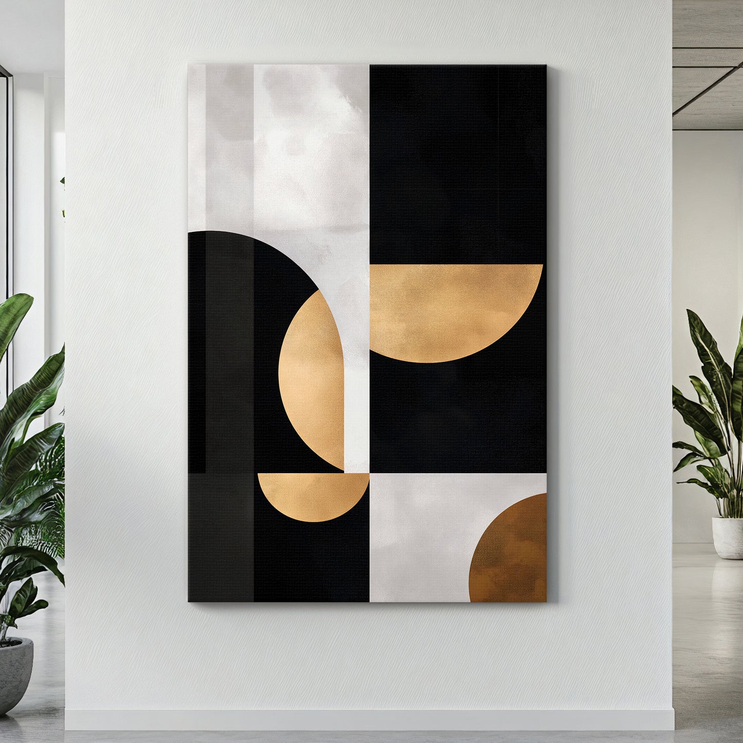 Modern Abstract Wall Art Digital Download - "Lunar Cadence"