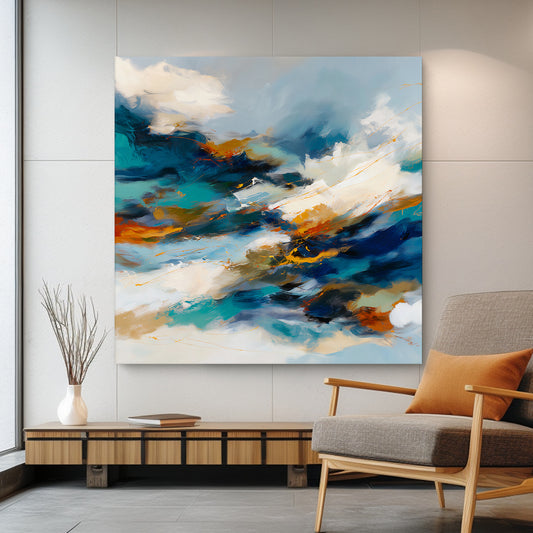 Abstract Wall Art Digital Download - "Elemental Flow"