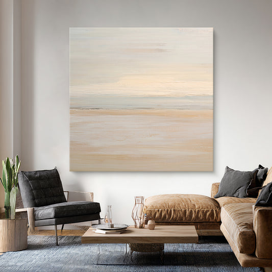Abstract Minimalist Wall Art Digital Download - "Silent Sands"
