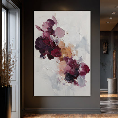 Abstract Floral Digital Download Wall Art - "Wild Bloom"