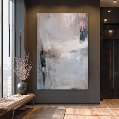 Abstract Digital Download Modern Wall Art - "Soft Horizon"