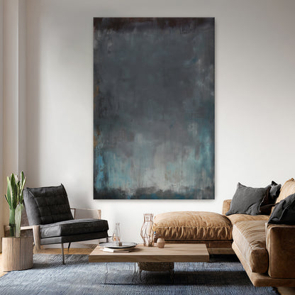 Abstract Minimalist Digital Wall Art - "Submerged Light"