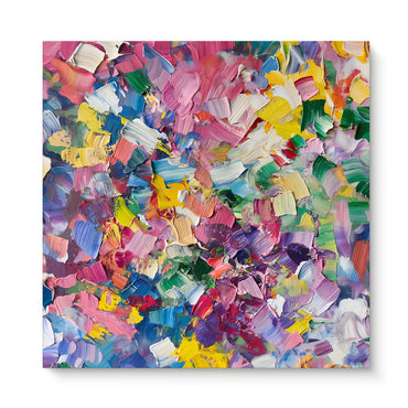 Colorful Abstract Artwork Digital Download Wall Art - "Jubilee Garden"