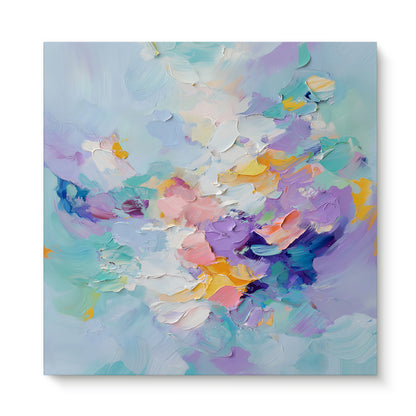 Abstract Artwork Digital Download Wall Art - "Pastel Rhapsody"