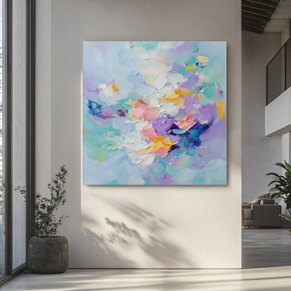 Abstract Artwork Digital Download Wall Art - "Pastel Rhapsody"