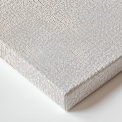 Modern Minimalist Abstract Stretched Canvas – "Linear Equilibrium"