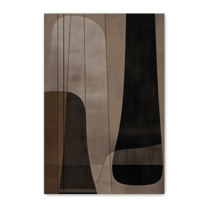 Abstract Canvas Wall Art – Stretched Canvas Print – Silent Balance