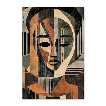 Abstract Face Wall Art Digital Download – "Faces of Heritage"