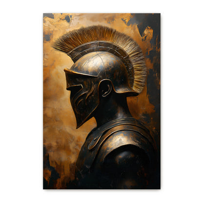 Roman Warrior Wall Art Rolled Canvas - "Temporal Warrior"
