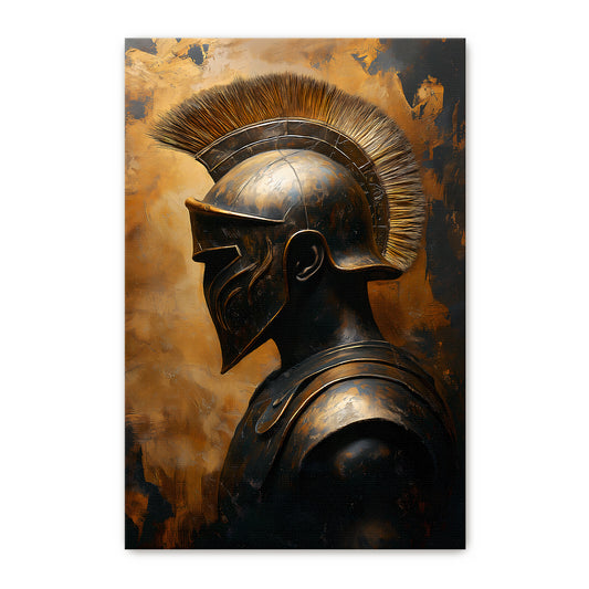 Roman Warrior Wall Art Rolled Canvas - "Temporal Warrior"