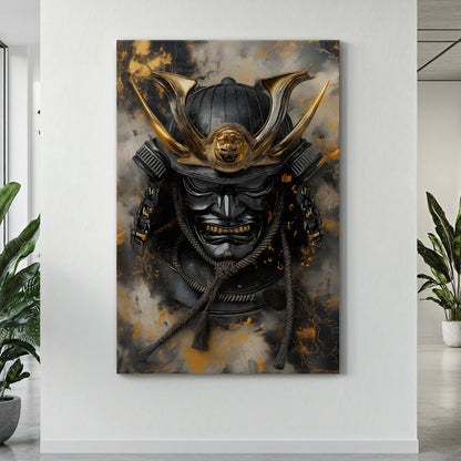 Asian Inspired Wall Art Rolled Canvas - "Kage"