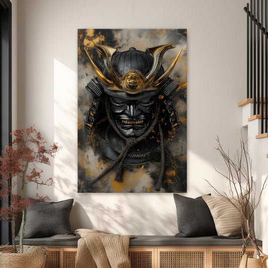 Asian Inspired Samurai Wall Art Digital Download - "Kage"