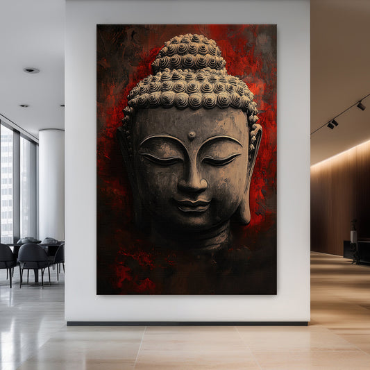 Buddha Asian Inspired Wall Art Digital Download - "Eternal Calm"
