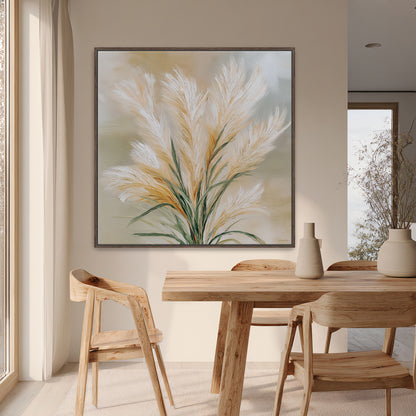 Botanical Framed Canvas Wall Art – Harvest Calm