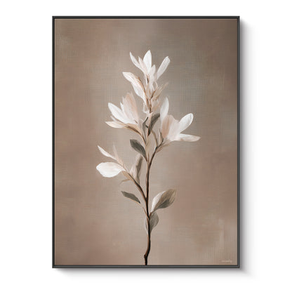 Botanical Framed Canvas Wall Art – Petal Rise