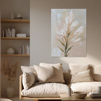 Botanical Stretched Canvas Wall Art – Still Meadow