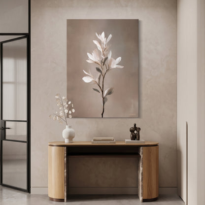 Botanical Rolled Canvas Wall Art – Petal Rise