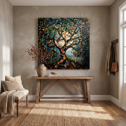 Tree of Life Rolled Canvas Wall Art – The Living Tree