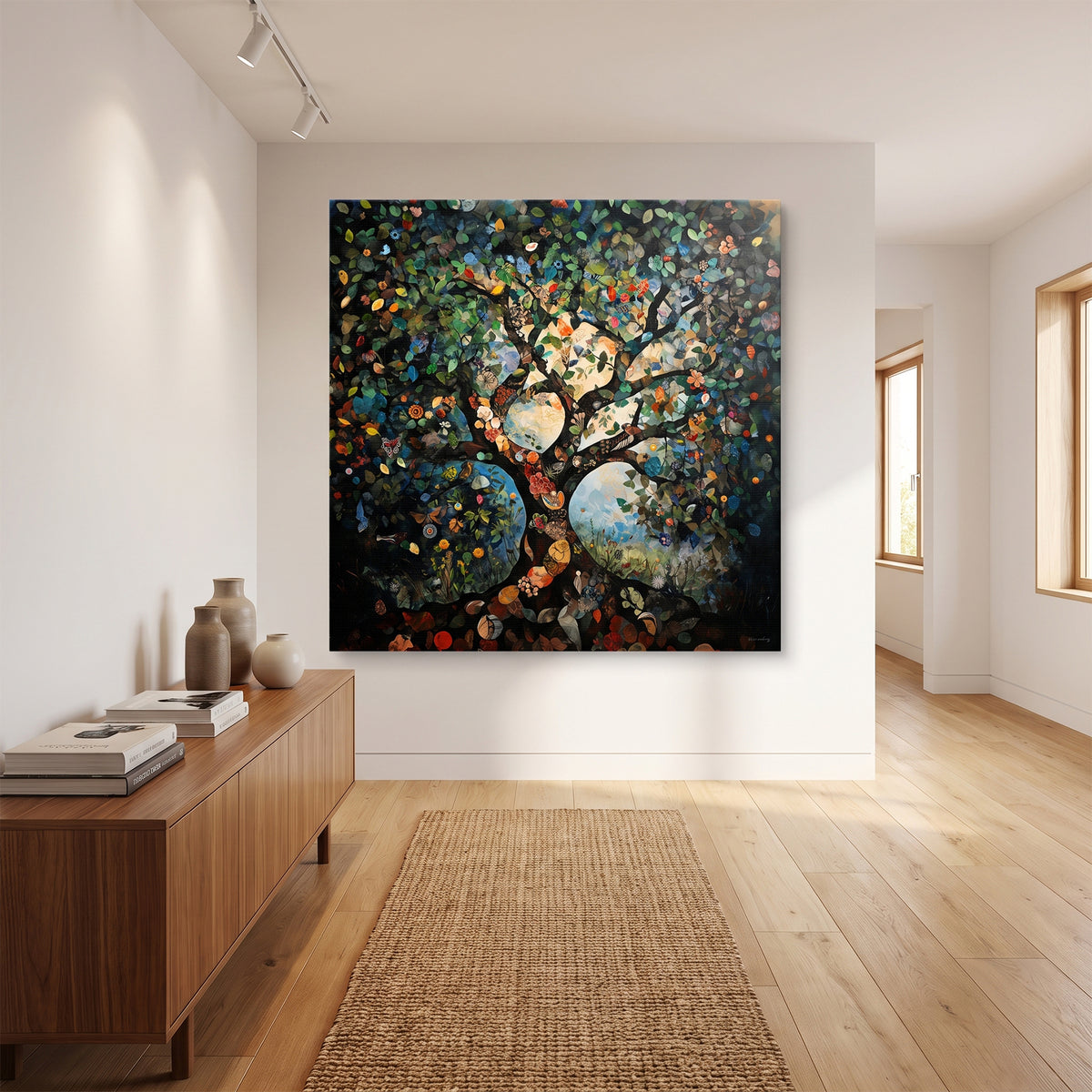 Tree of Life Rolled Canvas Wall Art – The Living Tree